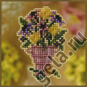 Набор для вышивания "Срезанные цветы". Арт MH188104               