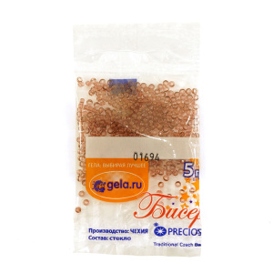 Бисер №10, 5 г., цвет 01694. Арт G 01694