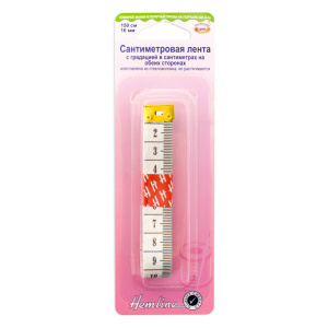 Сантиметровая лента, ширина 16 мм, 150 см. Арт 254                     
