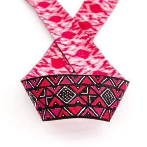 Лента жаккардовая SAFISA, 40 мм, 15 м, цвет 01. Арт 9274-40мм-01