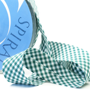 Косая бейка с рисунком SAFISA, арт.5400, 20 мм, 25 м, цвет 43. Арт 5400-20мм-43            