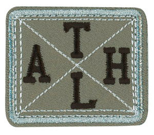 Термоаппликация "ATHL". Арт 36387/1SB