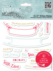 Набор штампов "12 Дней Рождества - Пожелания". Арт PMA907906