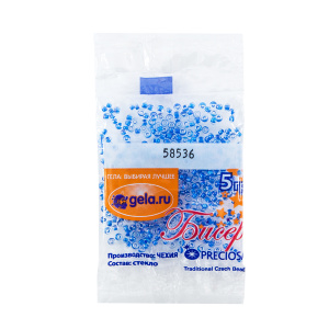 Бисер №10, 5 г., цвет 58536. Арт G 58536