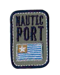 Термоаппликация "Морской порт", цвет хаки. Арт 34644/1SB