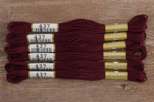 Мулине COSMO однотонный цвет  437       . Арт 25-6/437       