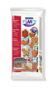 Полимерная глина FIMO "Air light", самоотвердевающая натуральная глина, уп. 250 г, цвет терракотовый. Арт 8131-76