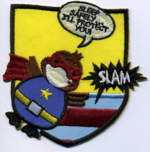 Термоаппликация HKM "Утенок-защитник". Арт 32599/1SB