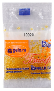 Бисер №10, 5 г., цвет 10020. Арт G 10020