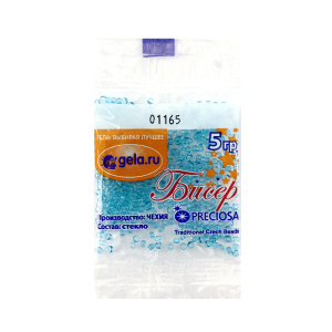 Бисер №10, 5 г., цвет 01165. Арт G 01165