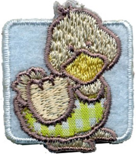 Термоаппликация HKM "Утка". Арт 31255/1SB