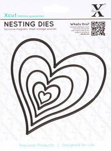 Набор ножей для вырубки "Сердце". Арт XCU503418               