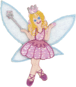 Термоаппликация "Балетная фея с палочкой и крыльями". Арт 42647