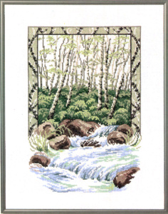 Набор для вышивания "Водопад". Арт 67553