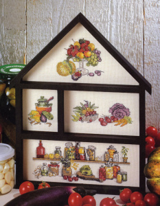 Набор для вышивания "Овощи". Арт 65105