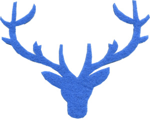 Термоаппликация HKM "Олень". Арт 33051/1SB