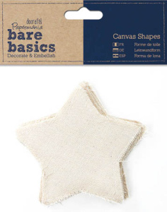 Набор декоративных элементов из ткани "Звезда". Арт PMA174401