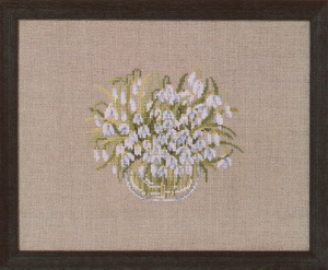 Набор для вышивания "Подснежники". Арт 76440