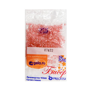 Бисер №10, 5 г., цвет 07622. Арт G 07622