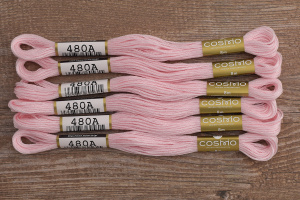 Мулине COSMO однотонный цвет  480       . Арт 25-6/480       