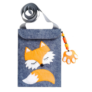Набор для создания сумки из фетра "Лисичка". Арт 30.001.01