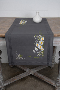 Набор для вышивания дорожки "Маргаритки" . Арт PN-0195334