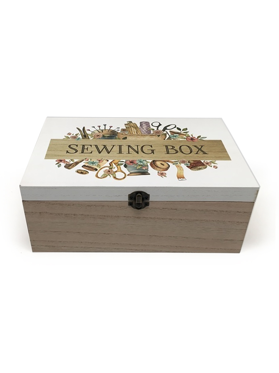 Шкатулка для хранения швейной фурнитуры, 30 х 20 х 12 см. Арт G001.TN017