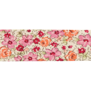 Косая бейка с рисунком SAFISA, арт.6556, 20 мм, 20 м, цвет 01. Арт 6556-20мм-01