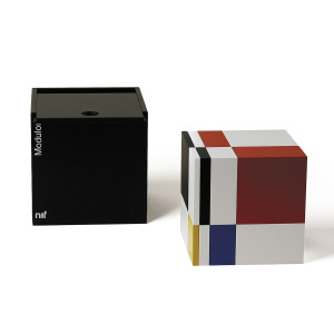 Конструктор дизайнерский NAEF CLASSIC "Modulon" 6+, золотое сечение, дерево, цветной, 16 деталей. Арт 9414