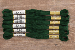 Мулине COSMO однотонный цвет  320       . Арт 25-6/320       