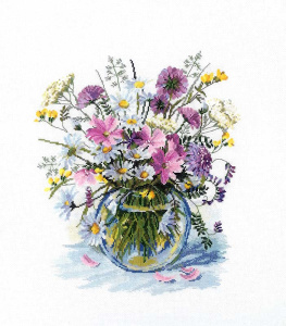 Набор для вышивания "Полевой букет". Арт 04.005.19