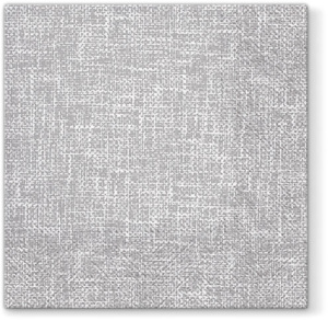 Салфетки трехслойные для декупажа, коллекция "Lunch"  PAW Decor Collection "Серое полотно". Арт SDL120453