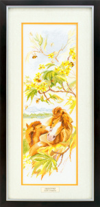 Вышитая картина "Нежность". Арт Модель 03.014.13