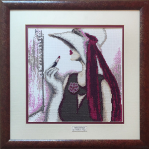 Вышитая картина "Мода". Арт Модель 09.006.01   