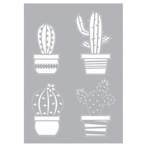 Трафарет "Кактусы". Арт 9320953