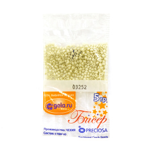 Бисер №10, 5 г., цвет 03252. Арт G 03252