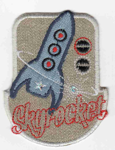 Термоаппликация HKM "Ракета". Арт 33616/1SB