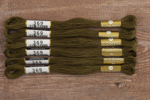 Мулине COSMO однотонный цвет  369       . Арт 25-6/369       