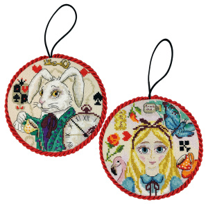 Набор для создания пинкипов "Зазеркальная история". Арт 21.002.35