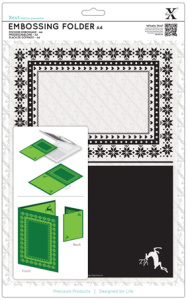 Форма для эмбоссирования "Рамка - Фер-айл". Арт XCU515914