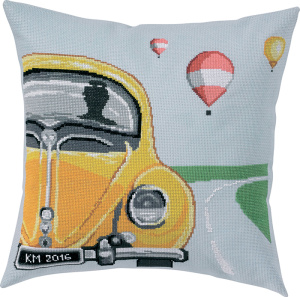 Набор для вышивания подушки "Фольксваген" . Арт 83-6116