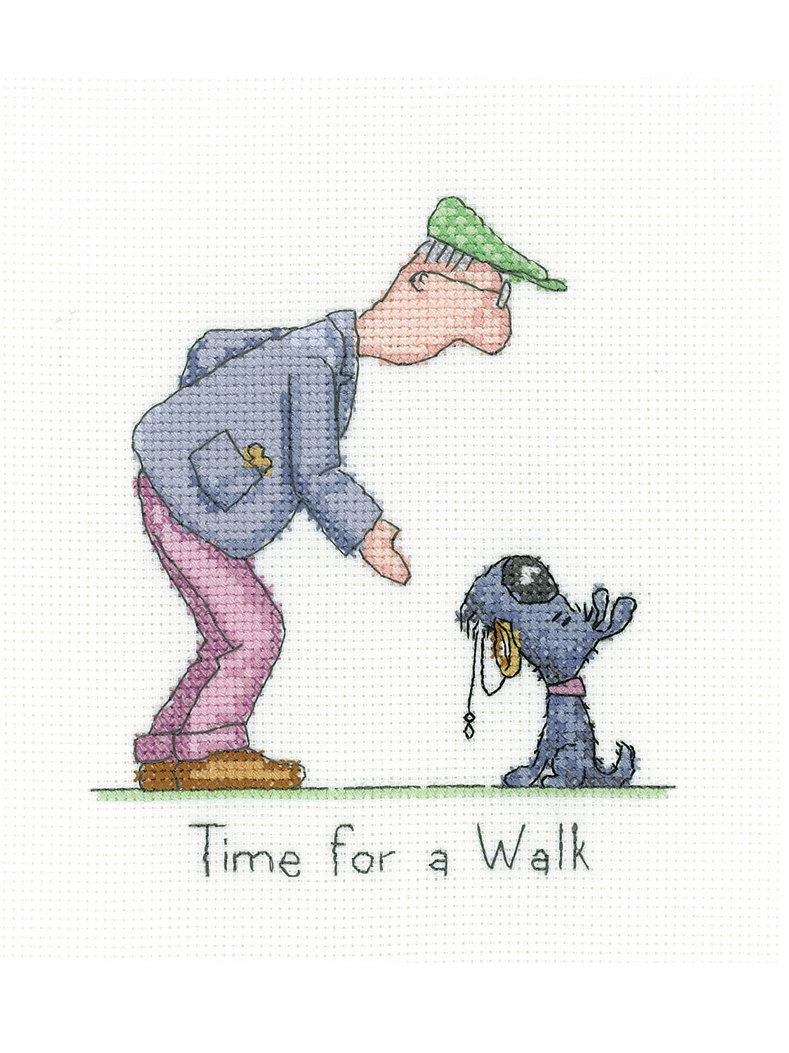 Набор для вышивания "Время прогулки". Арт GYTW1614A