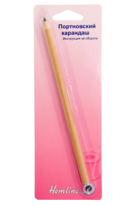 Карандаш портновский, смываемый водой, серый. Арт 299.GREY                