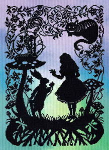 Набор для вышивания "Alice in Wonderland" (Алиса в Стране Чудес). Арт XFT4