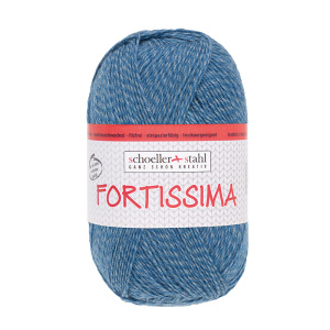 Пряжа Fortissima Socka 4-fach Uni, 75% шерсть, 25% полиамид, 420 м, 100 г. Арт 90038-2031