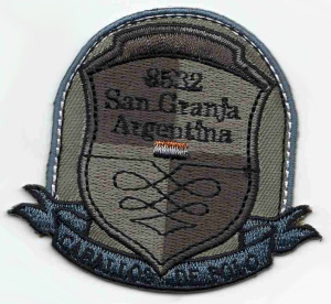 Термоаппликация HKM "Герб San Granja". Арт 34219/1SB