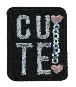 Термоаппликация "Милаха с пайетками". Арт 35909/1SB