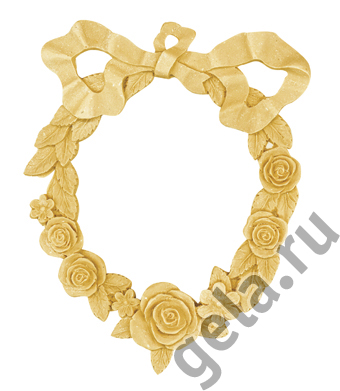 Элемент декорирования "Веночек-сердечко". Арт KYR05                   