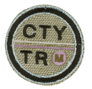 Термоаппликация "CTYTR". Арт 36906/1SB