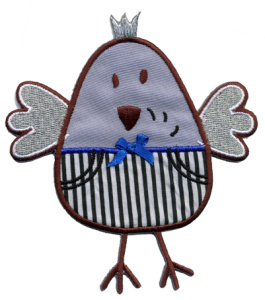 Термоаппликация HKM "Птичка". Арт 31539/1SB